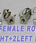 4 Female Rod End 5mm PHS5 2 Right Hand and 2 Left Hand Bearing - VXB Ball Bearings