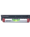 Compact 4 Inch Aluminum Line Level For Quick On The Job Or Home Projects With Tough Aluminum Build And Precision Vial For Accurate Readouts Swanson Tool shown next to ruler for scale.