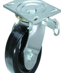 ✝️ 4" inch caster wheel 441 lbs - center brake phenolic - 0-180ºc - top plate mount built for smooth motion, steady alignment, and clean installs