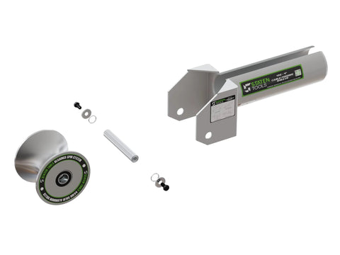 441-4 Inch Feeding Sheave for 4 Inch Conduit with Bearing Spin System, Bolt Locked Roller, Aluminum, Compatible with Tugger Models 640 6801 6001