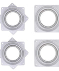 4 Inch Lazy Susan Bearing Turntable Bearing Set Of 4 Quiet Smooth Ball Bearing for kitchen cabinets, shelves, and display racks.