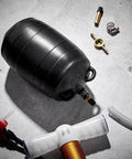 Inflatable Pipe Plug for Sewer Test and Pipeline Inspection 4 Inch Thick Natural Rubber Plumbing Ball with accessories