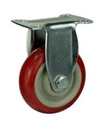 ✝️ 4" inch Caster Wheel Rigid PVC - Top Plate Mount designed for smooth motion and stable alignment in automation and mechanical systems, 1-pack