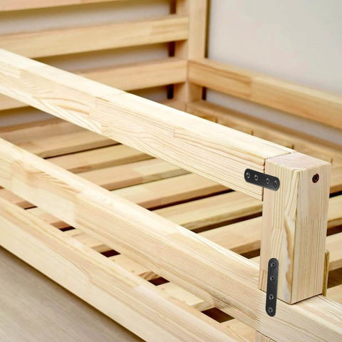 ✝️ 8 Sets 4 Inch Stainless Steel Flat Plate Straight Bracket Flat Metal Brace Bracket, 100mm Metal Brackets for wood furniture