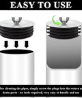 Steel Mechanical Test Plug For Sewer Cleanouts 4 Inch Heavy Duty Pipe Expansion Plug With Galvanized Screw And Wing Nut shown installed in pipe