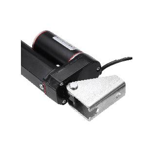 4 Inch Stroke 225 lbs DC 12 Volt Black Linear Actuator with mounting brackets - VXB Ball Bearings