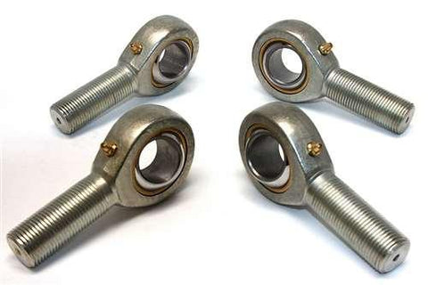 4 Male Rod End 12mm POS12 2 Right and 2 Left Hand Bearing - VXB Ball Bearings