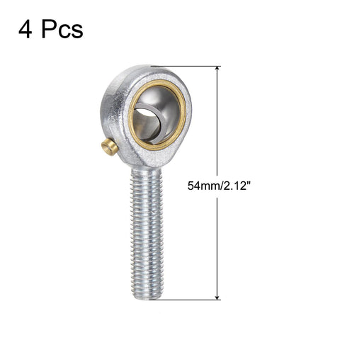 4 Pack POSB5 Male Rod End Bearings for five sixteen inch bore and five sixteen twenty four right hand thread, showing single bearing