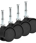 4 Pack Caster Wheels For Vacuum Cleaners Replacement Durable And Easy To Install For Enhanced Mobility And Stability