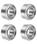 Set Of Four SMR63ZZ Deep Groove Ball Bearings 3x6x2.5mm 440C stainless steel precision bearings for drones and small machinery