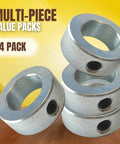 4-pack multi-piece value rings stacked on table with yellow background