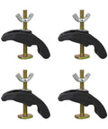 4 Pack Arcuate Press Plate Clamp For T Track Hold Down Clamps No Slip High Precision Engraving Machine Pressure Plate Fixture