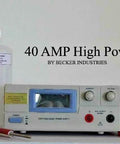 40 Amp High Power Gold Plating Kit with complete solutions including 4oz 24K cyanide gel gold chrome stripper nickel activator.