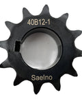 40 Tooth Roller Chain Sprocket for 40 Chain One Inch Bore Type B Built Tough Hardened 1045 Steel Antirust Drive Sprocket