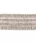 Dust mop head, 36 x 5 in, white cotton cut-end, Sam