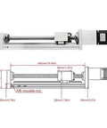 400mm Stroke CNC Linear Stage Motion Actuator X Y Z Axis Linear Slide Rail Aluminum Alloy Cross Sliding Table Linear Rail Guide SFU1605 Ballscrew+Nema23 57 Stepper Motor for CNC - Buy Bearings online - Fast US Shipping