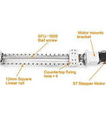 400mm Stroke CNC Linear Stage Motion Actuator X Y Z Axis Linear Slide Rail Aluminum Alloy Cross Sliding Table Linear Rail Guide SFU1605 Ballscrew+Nema23 57 Stepper Motor for CNC - Buy Bearings online - Fast US Shipping