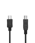Sony Compatible 40cm Multi Control Cable for FX3 FX6 and FX9 cinema cameras showing close-up of connectors, compact and tidy design.