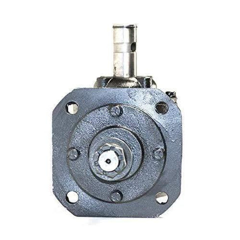 Front view of 40HP Gearbox For RC30 Rotary Cutter With 1 3 8 Inch Input And 12 Spline Output