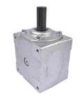 40 HP Right Angle Bevel Gearbox with Crosshole & 1" Keyed Shaft 19455-SR-KW-PH-GR CW/CW 1:1 1800 Max RPM, side view