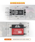 Dimensions of the A73BHLW V2 40KG Waterproof RC-Steering-Servo High-Torque - Full Metal Gear Brushless Digital Servo for 1/10 RC Car.