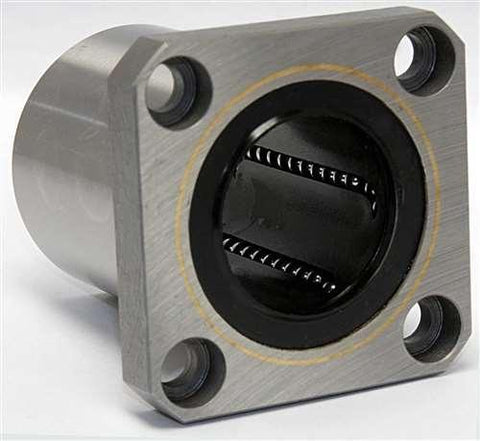 LMK10LUU 10mm Long Square Flange Type Linear Motion Ball Bearing