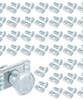 40 Piece Channel Nut And Bolt Set For One And Five Eighths Inch Strut Channel Galvanized Steel Fasteners For Construction Sites Factories And Industrial Installations