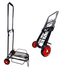 Foldable Lightweight Two Wheel Shopping Cart Dolly With Easy Open Design Portable Hand Truck Utility Trolley for luggage transport