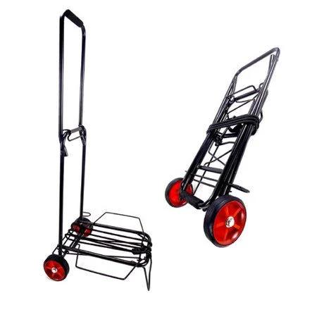 Foldable Lightweight Two Wheel Shopping Cart Dolly With Easy Open Design Portable Hand Truck Utility Trolley for luggage transport