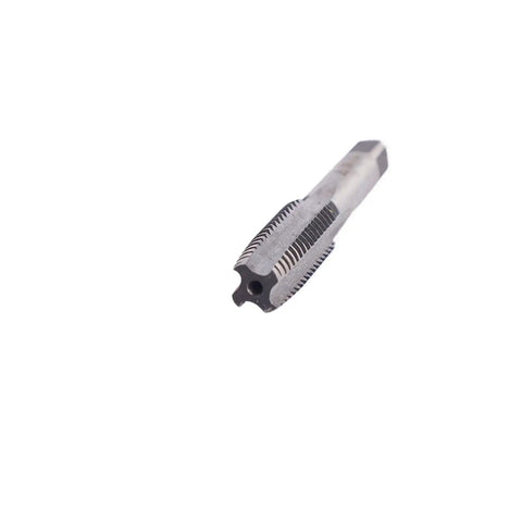 Close-up of Heavy Duty Hand Tap from Metal Tapping Set M3 to M12 with straight groove for thread cutting