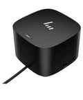 Thunderbolt G4 Dock 280W from Sick Desk Setup Bundle, featuring sleek black design, multiple ports, and USB-C charging.