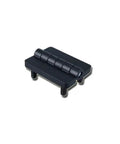 Heavy Duty Industrial Door Hinge With Stud In Black Zinc Alloy For Cabinets And Doors Durable Butt Hinge 1 Piece Zinc Alloy