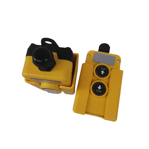 12V DC Remote Control Switch for Hydraulic Pump and Truck Lift Gate Cranes, Wall Mounted Unit With Independent Bracket