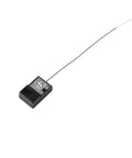 4 Channel 2.4GHz RC Transmitter With Receiver For 1/8 1/10 1/16 1/32 Scale Cars And Boats, black receiver unit with antenna