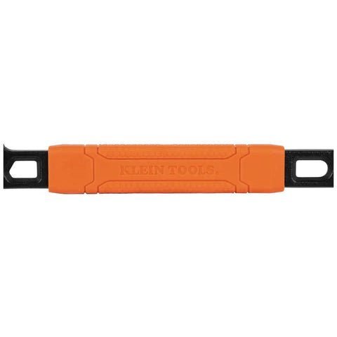 Heavy Duty Nail Puller With Integrated Dimpler And 10 Inch Cats Paw Pry Bar Carbon Steel Build Shock Absorbing Grip Corrosion Resistant Precision Claws For Minimal Surface Damage And Easy Nail Extraction, orange grip