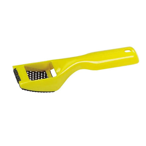 Compact Surform Shaver With Lightweight Polypropylene Build For Quick Stock Removal Curved Blade And Sidecut Teeth