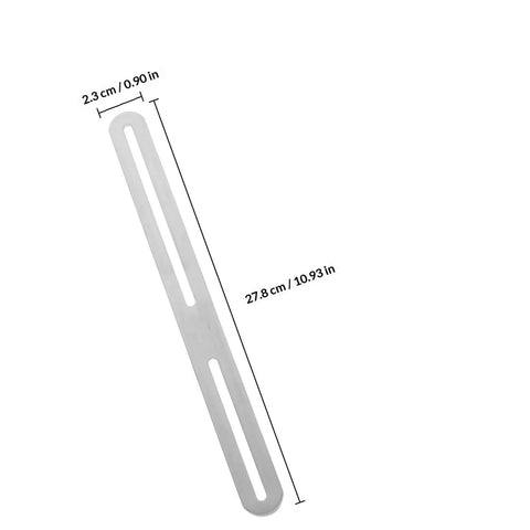 Stainless Steel Adjustable Corner Brace Dual Head With Movable Design Sliding Joining Plates Flat Brackets dimensions shown