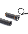 Full Twist Throttle For BBS01 And BBS02 HD E Bike Electric Mid Drive Motor 12 To 72V Automatic Voltage Detection Heavy Duty Metal Build Super Durable Grip That Handles All Rides Like A Champ. black rubber e-bike full twist throttle grip with cable