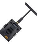 Ranger Micro 2.4GHz ELRS Module For TX16S TX12 MKII Radios With T-shape Antenna, black, plug-and-play ELRS module, top view