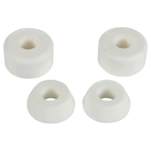 White bushings from Skateboard Truck Bushings Set 20 Pack For Venture Independent Thunder Trucks With 5 Hardness Levels 95A