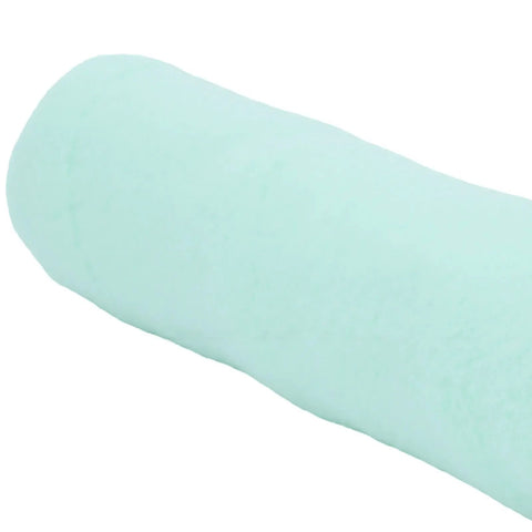 Wide Nap 14 Inch Paint Roller Covers That Roll Smooth As Silk With Zero Paint Drip Nonsense heavy duty polyester sleeve detail.