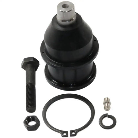 Front Upper Ball Joint Set For Ford Explorer F150 Ranger And Explorer Sport Trac Greasable Aluminum Forged Suspension 2 Pieces Left And Right Side Beefy Heavy Duty Ride Replacement, black ball joint with bolt and grease fittings