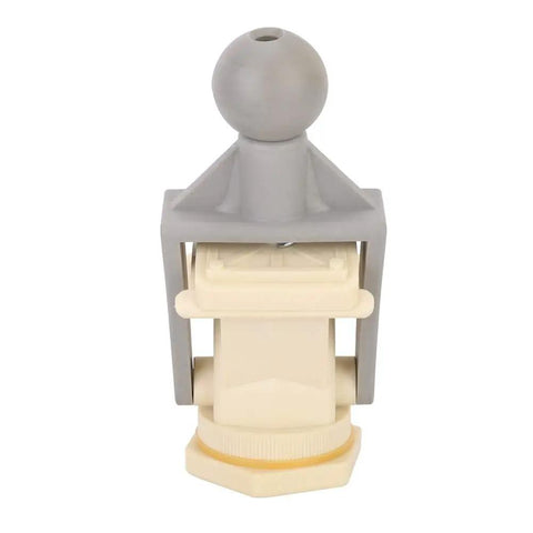 Durable Plastic Honey Gate Valve Beekeeping Tap for Honey Extractor Equipment, food-grade, corrosion-resistant, front view