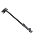 Heavy Duty Tailgate Support Strut For Mitsubishi Pajero Replaces OEM 5822A001 shown in profile view with black metal alloy finish.