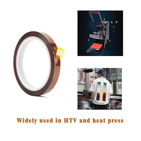 Pro Grade 3 Pack Nonstick PTFE Sheets 12 By 16 Inches With 3 Rolls 10mm By 33m Heat Resistant Sublimation Tape for Heat Press