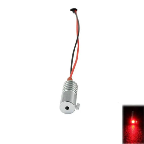 Plug And Play Side Glow PMMA Optic Fiber Cable Set With 12V 1.5W LED Light Source, 16ft Fiber, Aluminum Illuminator, Red For Home And Car DIY Decor, Ambient Accent Lighting Kit