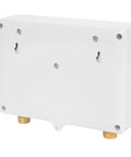Back view of Wall Mounted Instant Electric Tankless Water Heater With Digital Display For Fast Hot Water And Precise Temp Control No Cold Shock Instead It Hits Different For Winter Showers Smooth.