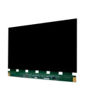 Top Shelf 15 Inch 8K Mono LCD Replacement Panel For Resin 3D Printers, black screen view from the side, sleek design.
