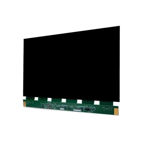Top Shelf 15 Inch 8K Mono LCD Replacement Panel For Resin 3D Printers, black screen view from the side, sleek design.