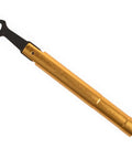 1Nm Torque Wrench for SMA 8mm RF Connector Coax Adapter and Microwave Measurements, shown with gold handle and adjustable head